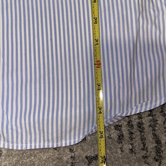 Lauren Ralph Lauren Striped Tunic/Dress with Embroidered RLL on pocket size L - Picture 4 of 5